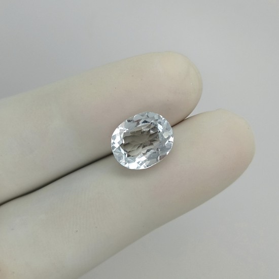 White Topaz  5.73 Ct Good Quality